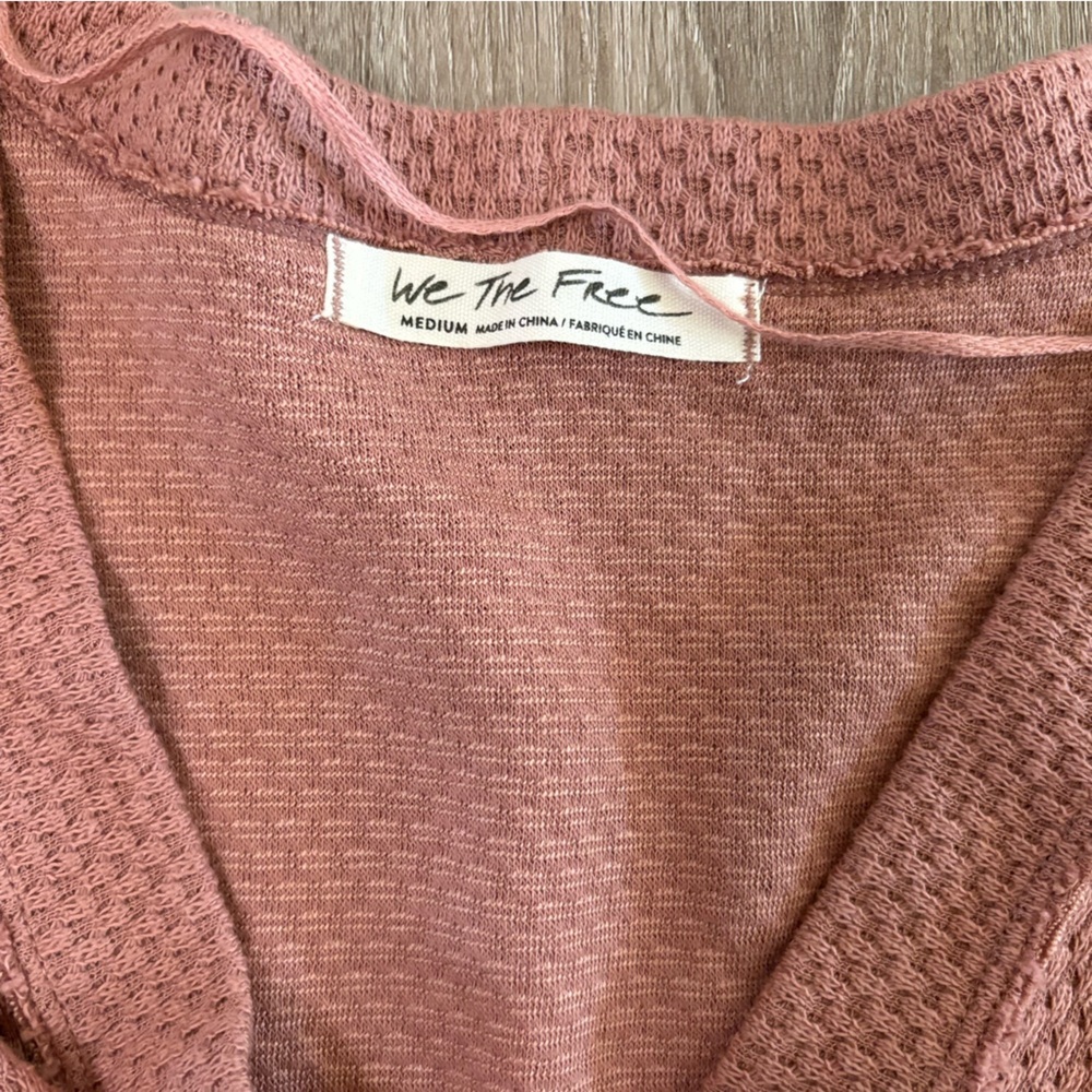 We The Free Crop “Fall for You” Sweater Free People Reversible Cactus Tint​ - Picture 7 of 13